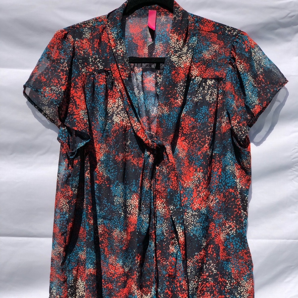 Pure Energy Sheer Plus Size Blouse from Target